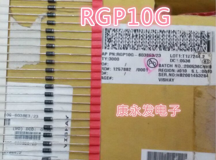 100pcs  ο RGP10A-E3   ̿ 1A50V